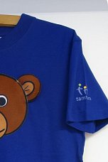 Pískací tričko dětské modré s medvídkem Čumáčkem 2